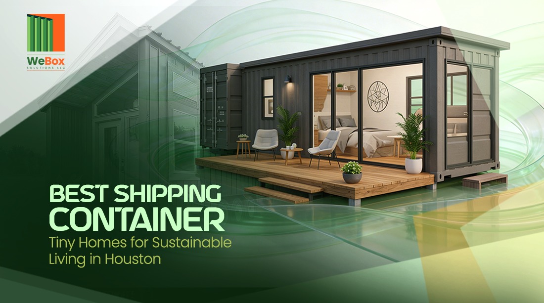 Shipping containers for sale in Houston, Texas