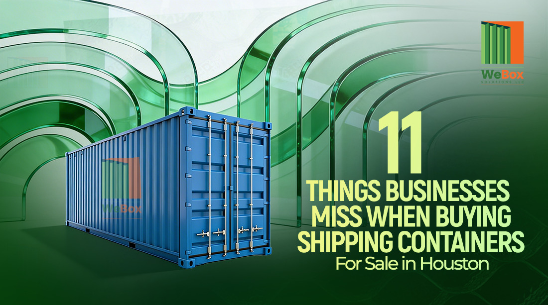 Shipping Containers For Sale in Houston