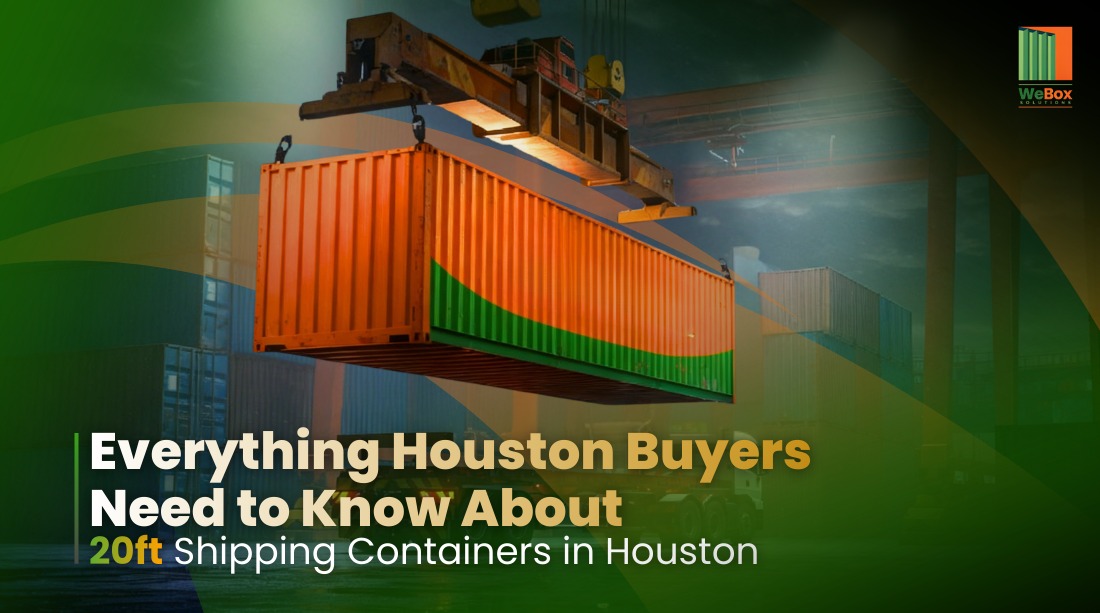 20ft Shipping Containers in Houston