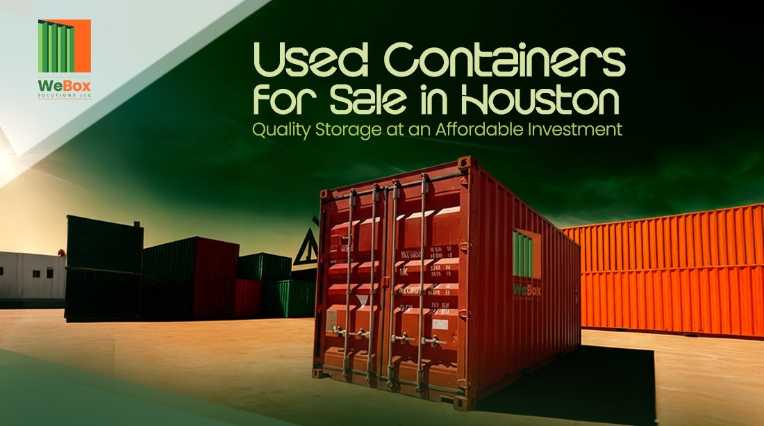 Used Containers for Sale in Houston