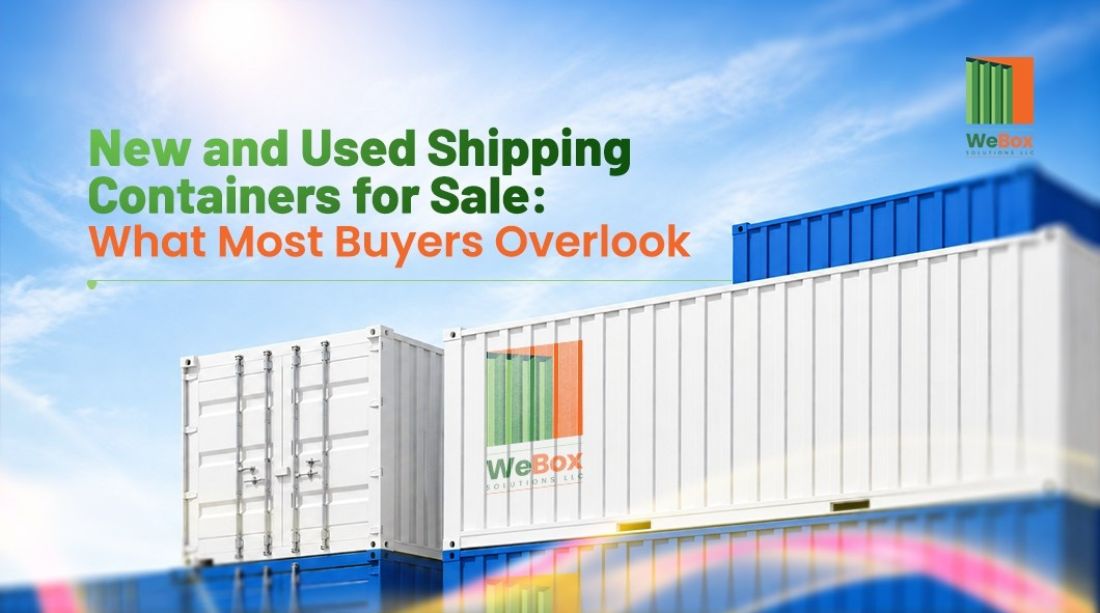 New and Used Shipping Containers for Sale