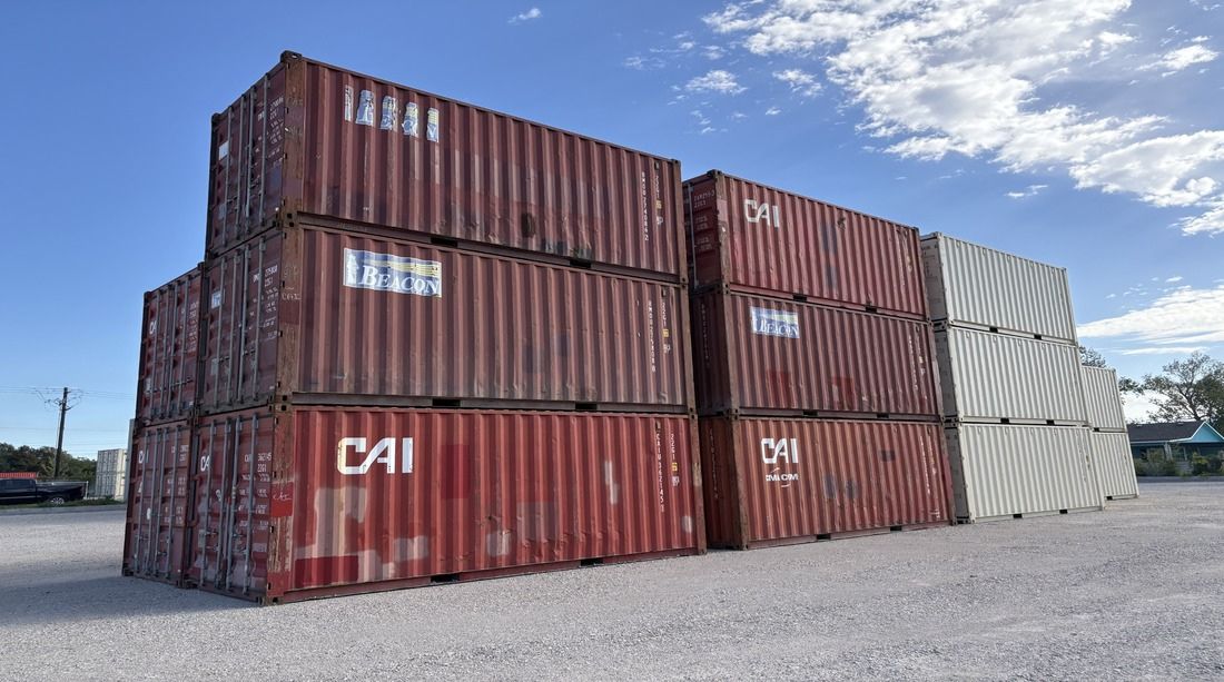 New and Used Shipping Containers for Sale in Houston, TX