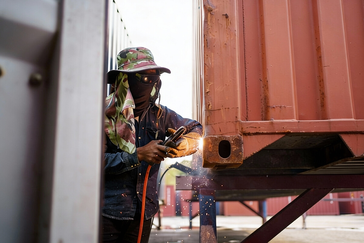Container Damage repair